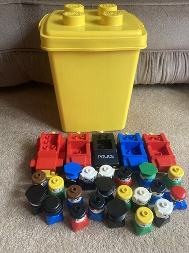 Vintage lego duplo - duplo, yellow