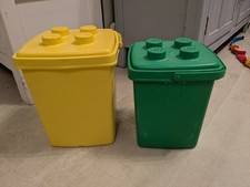 Vintage Duplo And Lego Storage