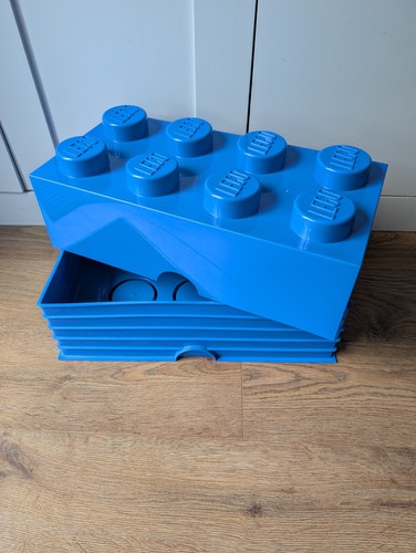 Extra large lego stud - lego, blue