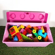 LEGO 8 Stud Pink Storage Box
