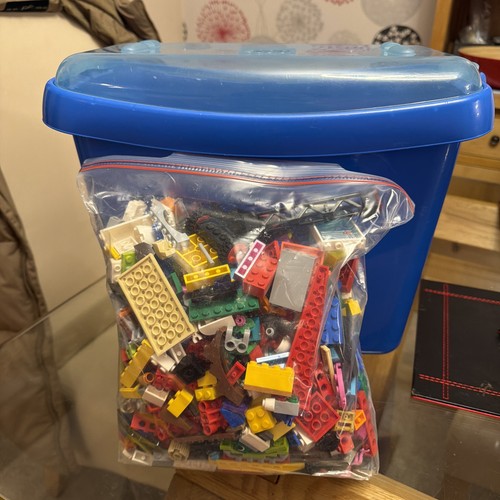 Lego large storage blue - blue, box