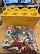 Lego 8 Stud Storage Yellow Box