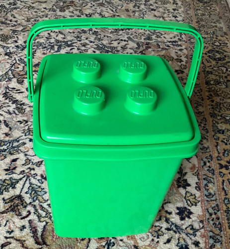 Green lego duplo storage - duplo,