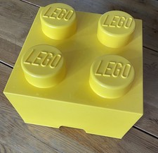 Lego Yellow Storage Cube 4