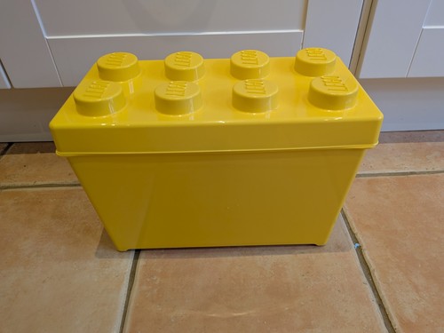Duplo yellow storage box - storage,