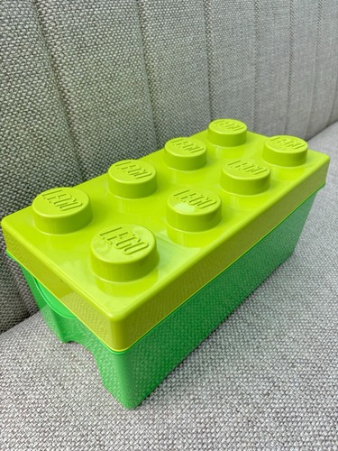Lego duplo green - storage, brick