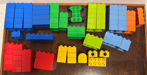 Lego duplo 3336 - green, tub