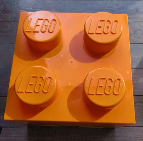 Genuine orange lego duplo - genuine,