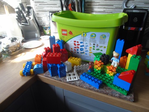 Lego storage box - storage, complete